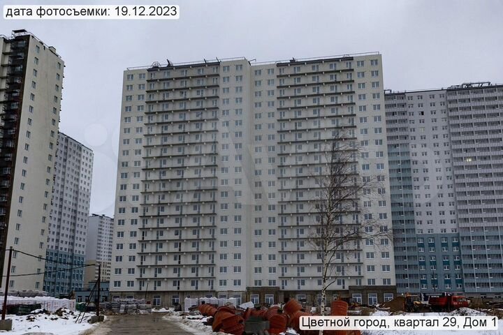 Квартира-студия, 19,1 м², 3/20 эт.