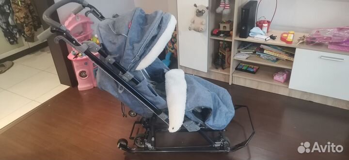 Санки коляска ника 7 8