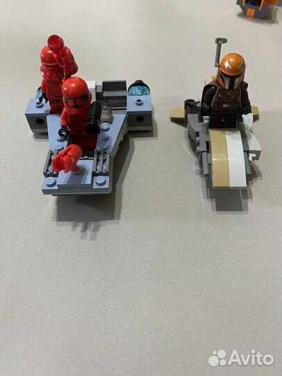 Lego Star Wars 75266 и 75267 остатки набора