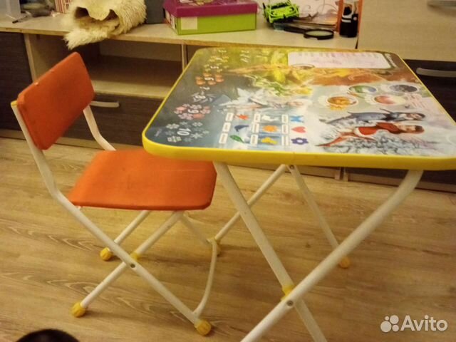 Стол и стулья детский набор