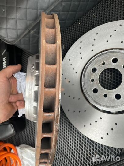 Передние тормозные диски m5 f90