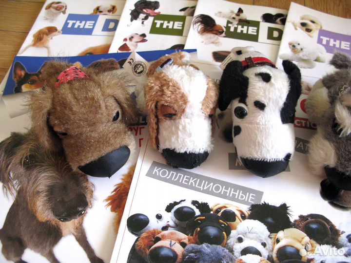 Деагостини Собачки(№№1, 24,32,41,50) Новые+Журналы