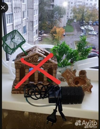 Грунт,принадлежности для аквариума