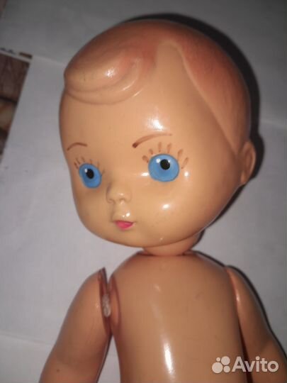 Кукла целлулоид СССР 30см
