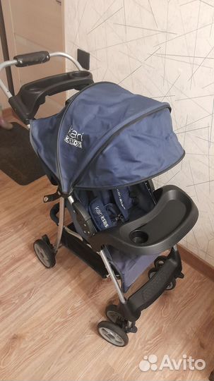 Детская летняя прогулочная коляска
