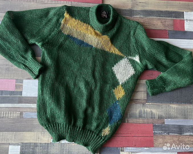 Джемпер винтаж Индия мохер 48