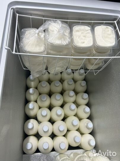 Молоко коровье домашнее