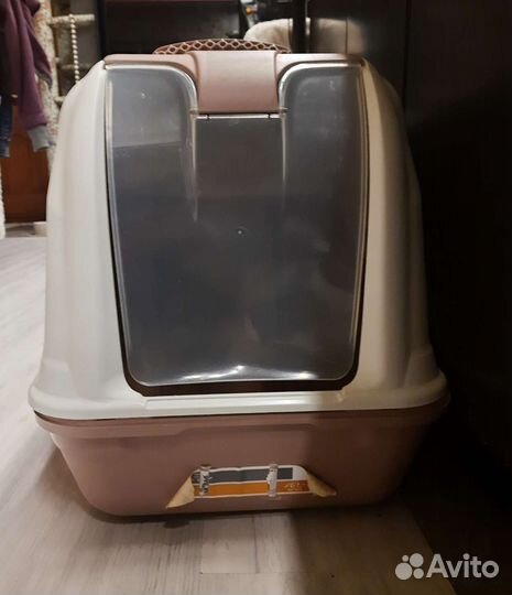 Закрытый лоток для кошек большой