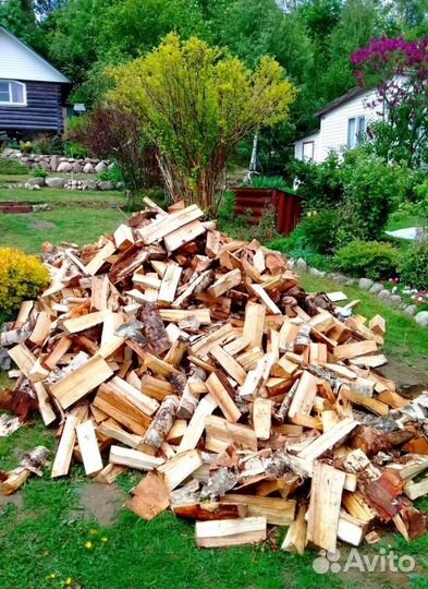Дрова качественные от 1 куба любых древесных пород