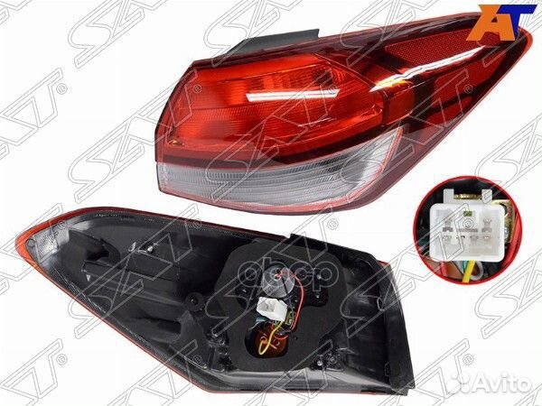Фонарь задний KIA cerato/forte 16-19 RH LED st1
