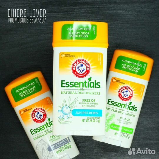 Антиперспирант/дезодорант Arm&Hammer Essentials