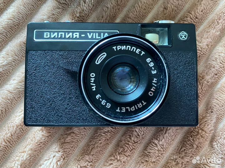Фотоаппарат Vilia с объективом Triplet69-3 4/40