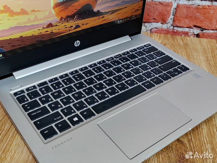 Ноутбук HP ProBook G7 для игр работы Core i7-10