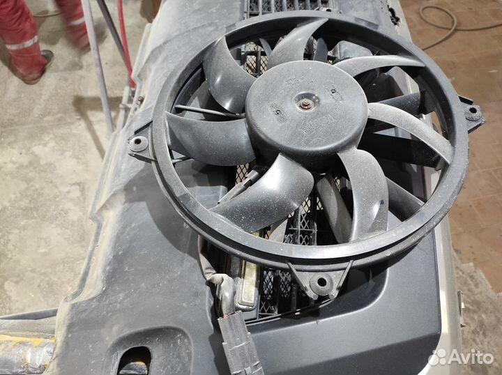Кожух вентилятора, вентилятор Peugeot 308