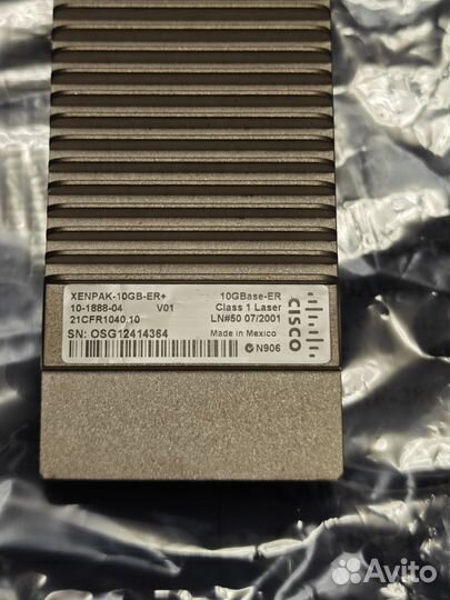 Модули cisco xenpak-10GB-ER+