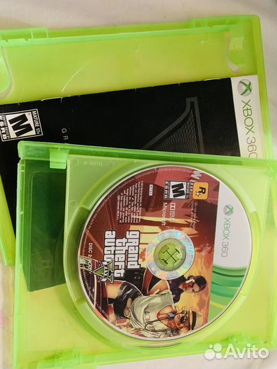 Диски для xbox 360 лицензия gta 5