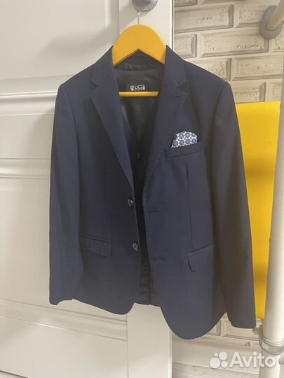 Костюм для школы синий