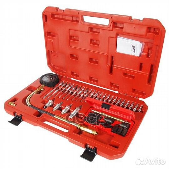 Компрессометр дизельный, 0-70 атм, комплект ада