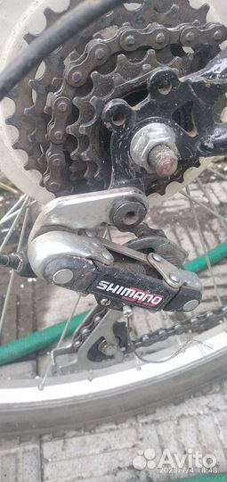 Велосипед на запчасти