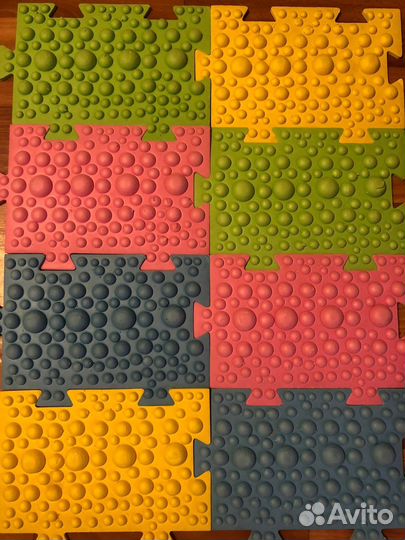 Детский Коврик пазл ортопедический