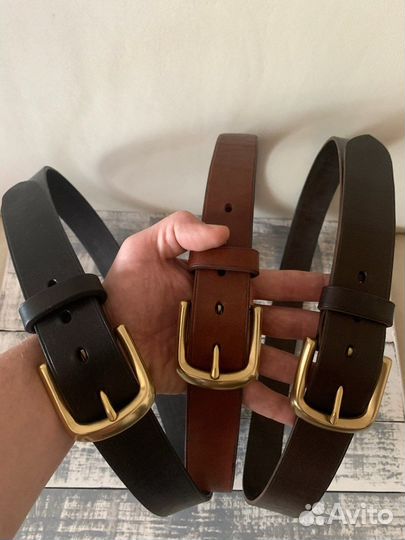 Ремень кожаный