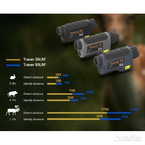 Тепловизор с дальномером cono Tracer 50 LRF PRO