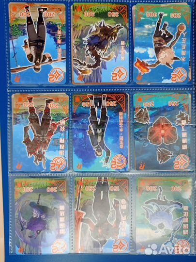 Коллекционные карты Genshin Impact