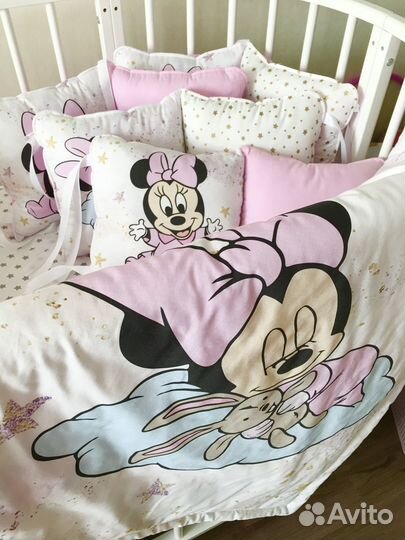 Бортики в кроватку