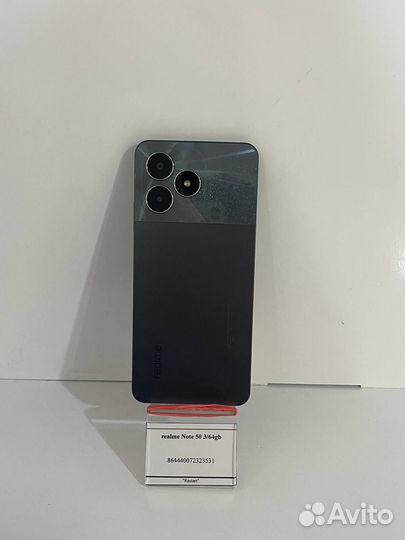 realme Note 50, 3/64 ГБ