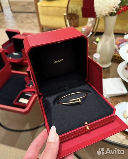 Новый браслет Cartier Juste un Clou оригинальный