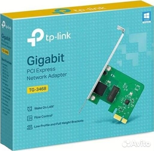 Карта сетевая TP-Link TG-3468 PCI Express