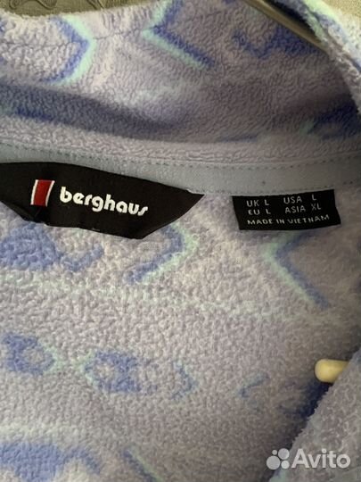 Флисовая кофта berghaus vintage