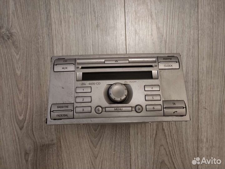 Магнитола ford 6000cd