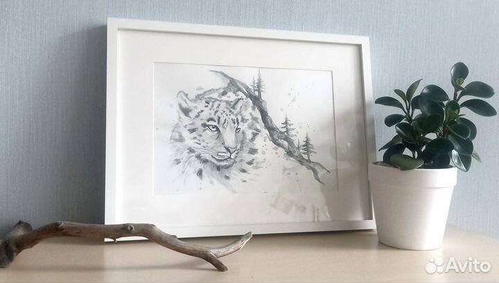 Картина акварелью 