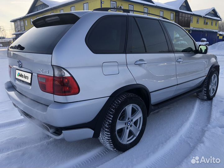 BMW X5 3.0 AT, 2004, 260 200 км