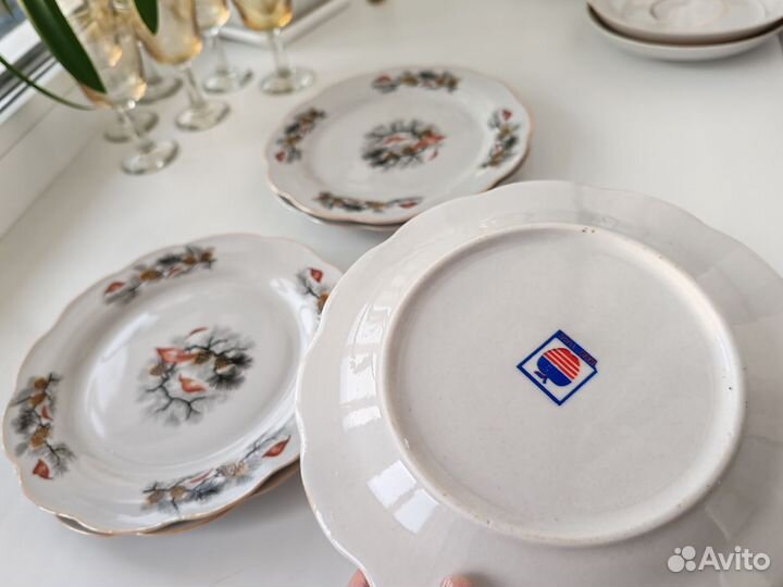 Тарелки блюдца фарфор СССР