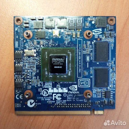 MXM II Geforce 9300M G 256MB