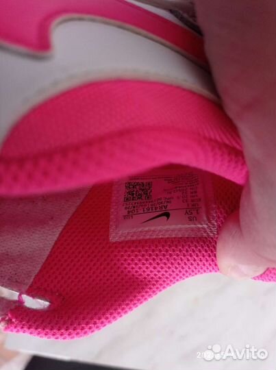 Кроссовки nike оригинал 33 размер, стелька 21,3 см