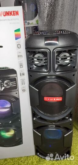 Напольная Pro Аудио Система 600 Вт Блютуз