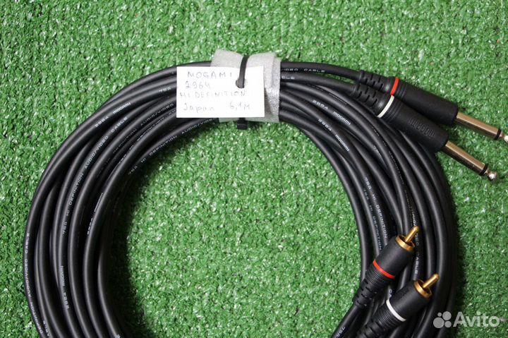 Mogami HI Definition 2RCA-2Jack 6м, Japan