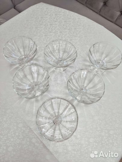 Креманки для мороженого / мороженица стеклянная