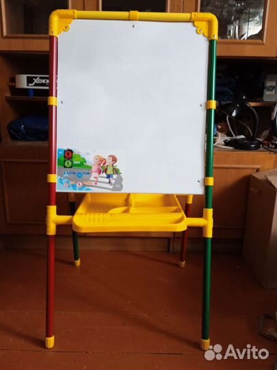Мольберт детский двухсторонний
