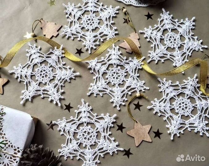 Снежинки на елку
