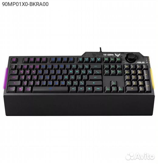 Клавиатура мембранная Asus TUF Gaming K1 Проводная
