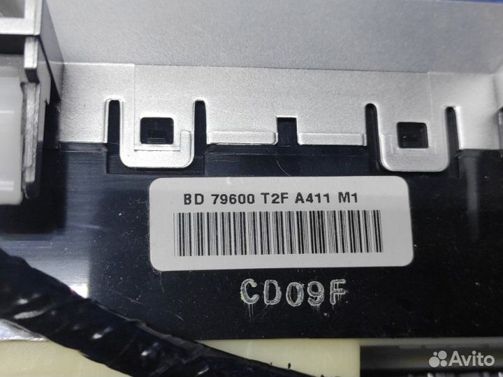 Блок управления климатом Honda Accord 9