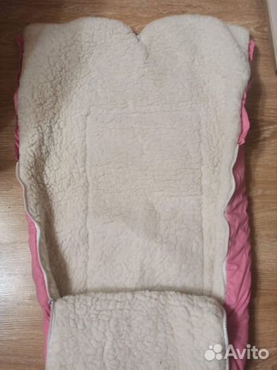 Зимний конверт в коляску