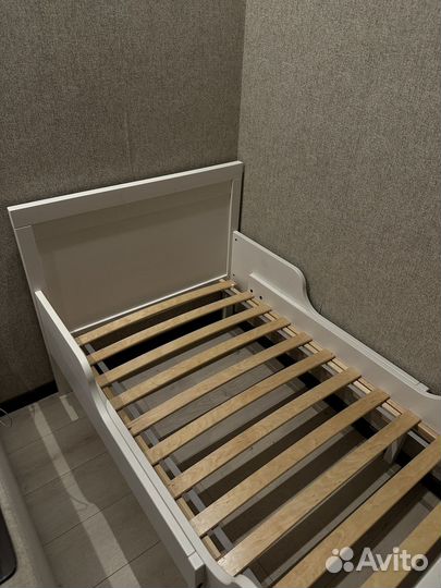 Детская кровать IKEA раздвижная сундвик