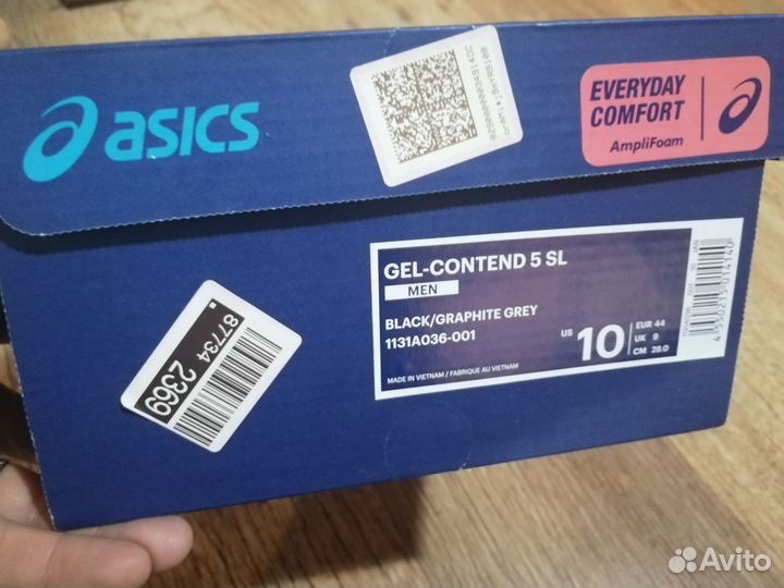 Кроссовки беговые мужские asics GEL-contend 5 SL