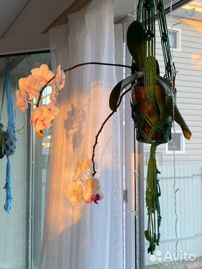 Макраме кашпо на заказ