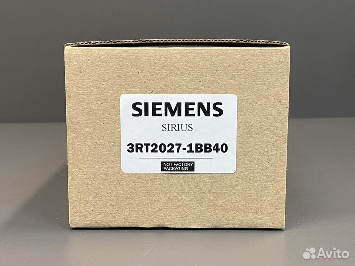 Siemens 3RT2027-1BB40 Контактор, новый, 3 шт